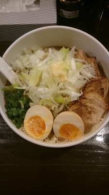 「鶏二郎(!?)+全部のせオプション」@二代目くさび 鶏の章の写真