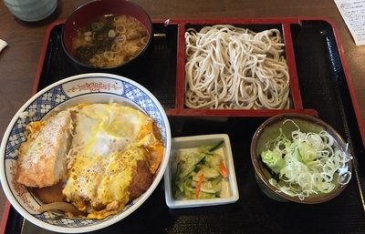 「カツ丼セット（￥1000）」@味奈登庵 都筑佐江戸店の写真