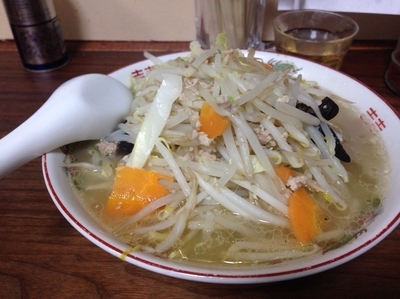 「特盛野菜タン麺【850円】」@丹行味素 北新横浜本店の写真