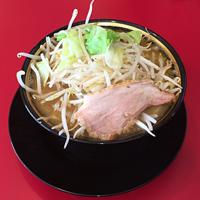 「野菜ラーメン・野菜増し（700円）」@家系ラーメン 熊田家の写真