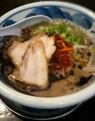 「ネオ濃豚　細麺　バリ」@濃厚豚骨 NOTO﻿И ノートンの写真