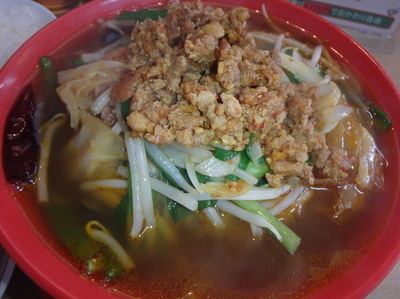 「スタミナ台湾ベトコンラーメン(790円)、唐揚げセット」@スタミナ台湾ラーメン専門店 辣風旋の写真