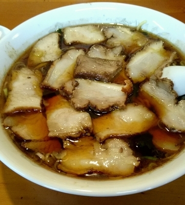 「肉そば」@梅喜の写真