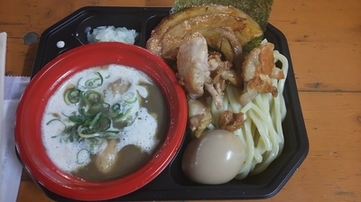 「【中華蕎麦　サンジ】サンジのつけめん+サンジ盛り」@大つけ麺博プレゼンツ つけ麺VSラーメンの写真