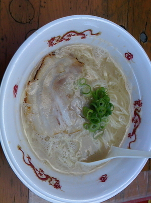 「ラーメン海鳴　魚介とんこつラーメン」@大つけ麺博プレゼンツ つけ麺VSラーメンの写真