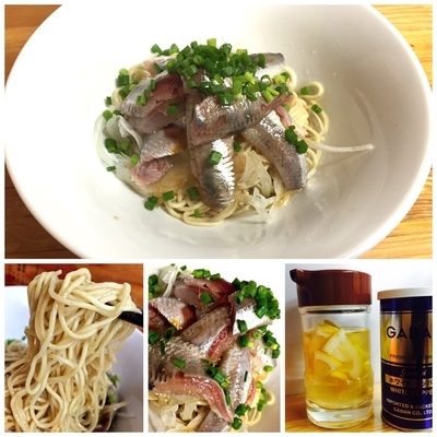 「いわしそば ￥390」@中華そば よしかわの写真