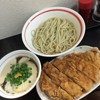 揚げチキンつけめん