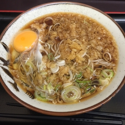 「たぬき玉子（￥340）」@天かめ 春日店の写真