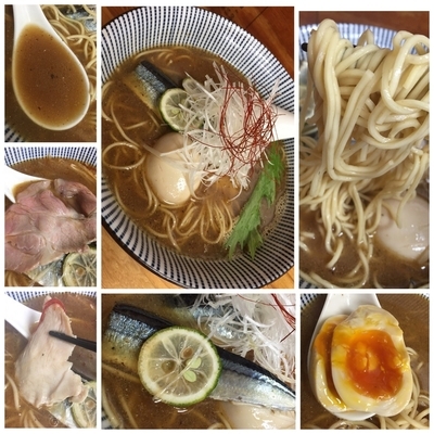 「【期間･数量限定】さんまそば ￥850」@中華そば よしかわの写真