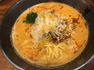 「限定　担々麺」@麺匠 ことぶきの写真