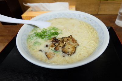 「一燈ラーメン（大盛）」@ラーメン一燈 苅田本店の写真