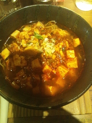 「麻婆麺」@担々麺 錦城 住吉店の写真