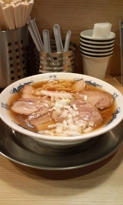 「煮干し中華そば」@煮干そば 流。の写真