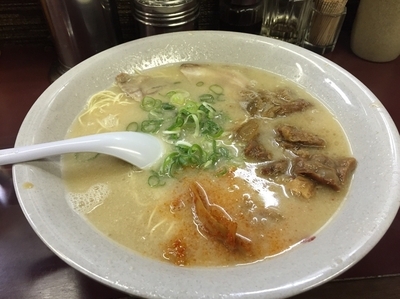 「牛すじラーメン」@博多長浜らーめん みよしの写真