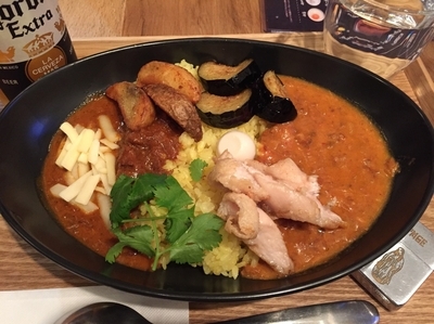 「アキバ盛りカレー」@カリガリ 秋葉原店の写真