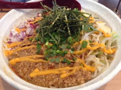 「みそまぜそば ＋ ジャンク好き」@麺小屋 てちの写真