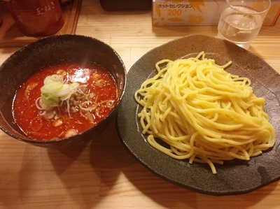 「辛味みそつけ麺辛さMAX」@つけ麺屋 やすべえ 秋葉原店の写真