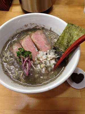 「煮干らーめん【ヤバニボ】」@めんや天夢の写真