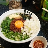 台湾混ぜそばトッピング玉ねぎ➕辛味オイル