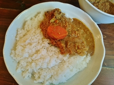 「野菜キーマカリー(大) \770」@raffles curryの写真