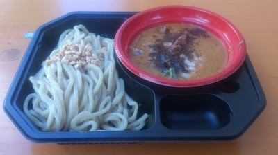 「吉田商店『濃厚辛シビ坦々つけ麺』」@大つけ麺博プレゼンツ つけ麺VSラーメンの写真