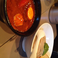 海老トマトつけ麺全部のせ