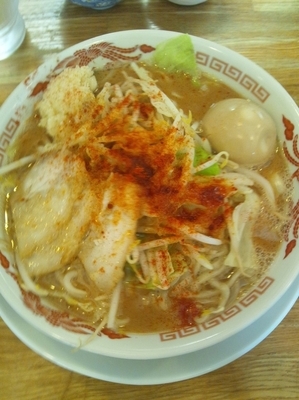 「五段バラ（味玉トッピング）」@二代目 白神の写真