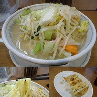 『毎日野菜たんめん+肉餃子(￥750+250)』