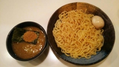 「味付玉子つけめん(大盛)(あつもり)」@麺や 桜木の写真