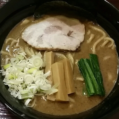 「とんこつ醤油　５００円（１６日迄プレオープン価格）」@つけめん・らーめん活龍 水戸米沢店の写真