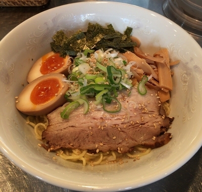 「隠玉魚介麺 750円」@さんじの写真