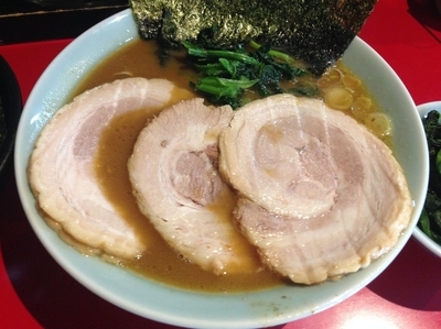 「チャーシューメン＋海苔＋ほうれん草：990円」@濱家の写真