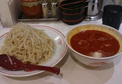 「冷やし味噌ラーメン」@蒙古タンメン 中本 渋谷店の写真