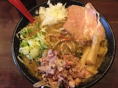 「とりとんかつおラーメン」@麺屋きころく 成増店の写真