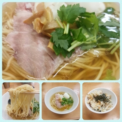 「【限定】端麗sio煮干しそば」@㐂九家の写真