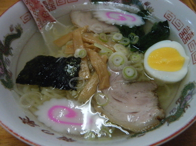 「塩支那そば540円」@菊の家の写真