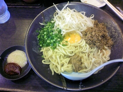 「あつもり江戸味噌和え麺　大盛」@麺場 田所商店 本店の写真