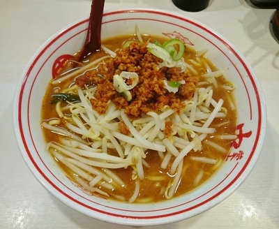 「辛旨肉味噌ラーメン（御徒町店限定） \750」@蒙古タンメン 中本 御徒町店の写真