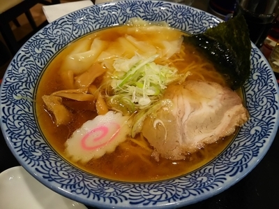 「しょうゆ　＋ワンタン：２００円サービス券」@麦工房 かかしの写真