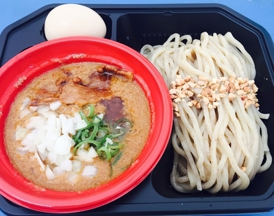 「吉田商店 濃厚辛シビ担々つけ麺」@大つけ麺博プレゼンツ つけ麺VSラーメンの写真