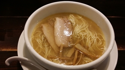 「塩ラーメン730円」@徳川町 如水 本店の写真