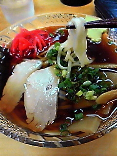 「朝ラーメン（冷）¥550」@池田屋の写真