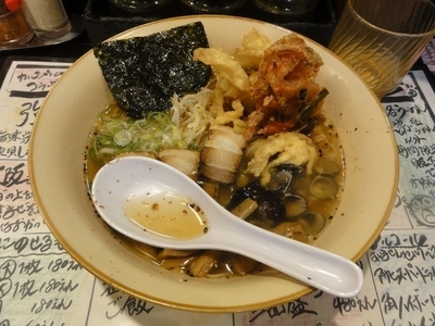 「あさりしじみ塩らーめん」@麺屋 節と煮干の濃厚ばかっぷるの写真