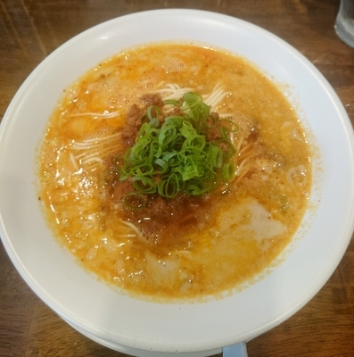 「担担麺(800円)+替玉(100円）」@創作麺工房 鳴龍の写真