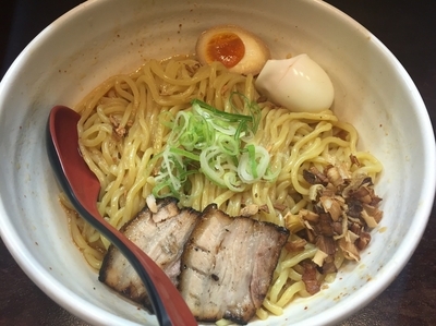 「からし麺+大盛り(700+100円)」@ら～めん からしや 葛西本店の写真