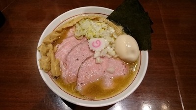 「煮干ソバ」@煮干中華そば 鈴蘭 新宿店の写真