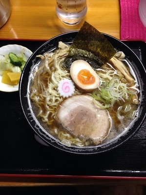 「煮干しそば小」@つけ麺 中華そば 佐とうの写真