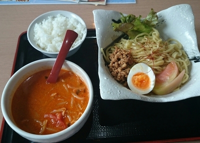 「トマトつけ麺」@食彩市場 和楽の写真