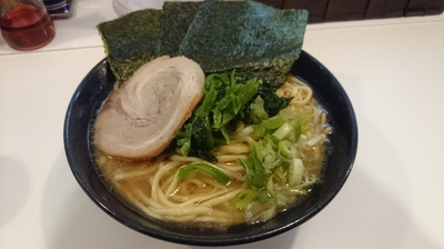 「豚骨ラーメン醤油大盛り（680円+100円）」@麺家 鶏豚大将 横浜東戸塚店の写真