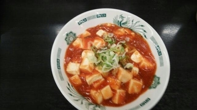 「汁なしラーメン辛子明太子豆腐」@日高屋 東銀座店の写真